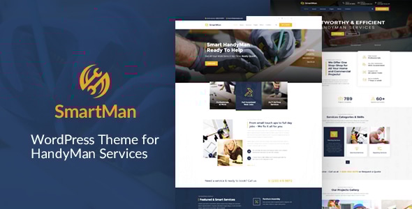 Smartman – 杂工服务的 WordPress 主题