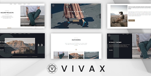 Vivax – 创意和现代 WordPress 投资组合