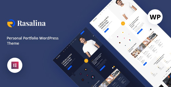 Rasalina – 个人作品集 WordPress 主题