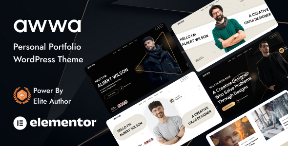 Awwa – 投资组合 WordPress 主题
