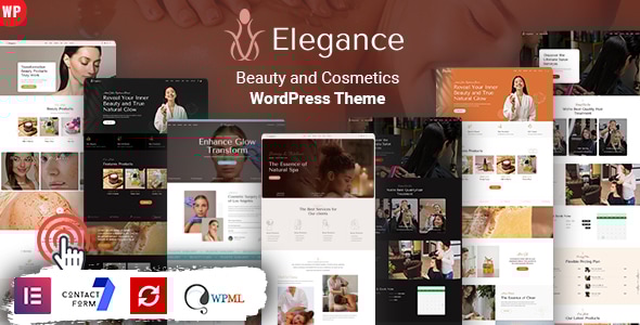 Elegence – 美容和化妆品 WordPress 主题
