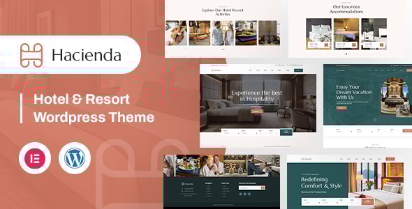 庄园 |酒店和度假村 WordPress 主题