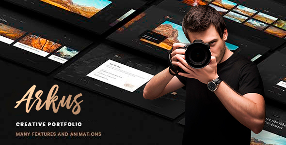 Arkus – 摄影作品集 WordPress 主题