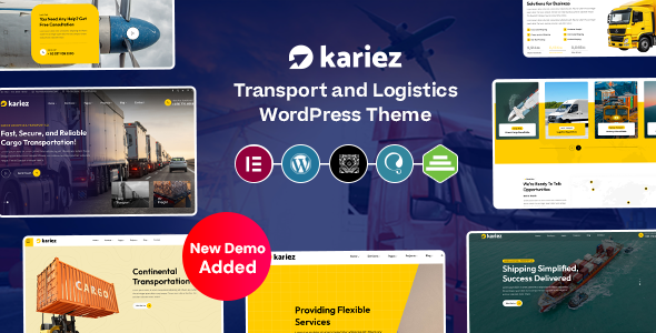 Kariez – 运输与物流WordPress主题