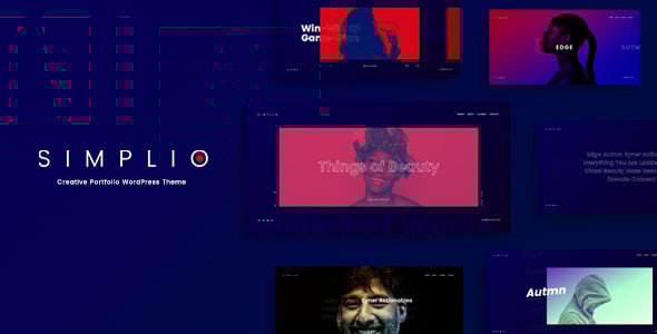 Simplio – 创意组合 WordPress 主题
