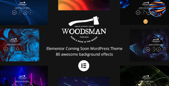 Woodsman – Elementor 即将推出 WordPress 主题
