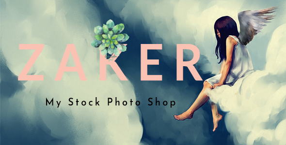 Zaker – 在线出售您的库存照片 WordPress 主题