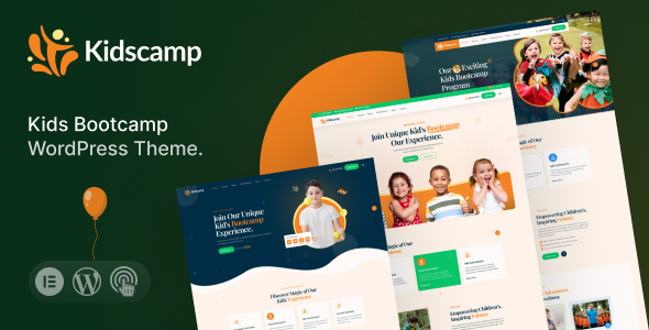 Kidscamp – 儿童训练营 WordPress 主题