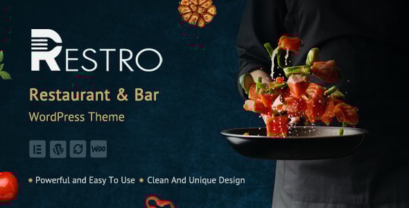 Restro – 餐厅和酒吧WordPress主题