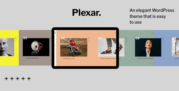 Plexar – 投资组合和代理 WordPress 主题