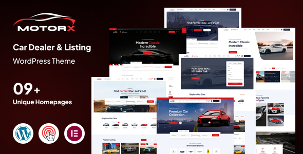 Motorx – 汽车经销商和列表WordPress主题