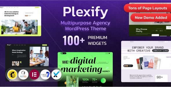 Plexify 公司 |创意机构 WordPress 主题
