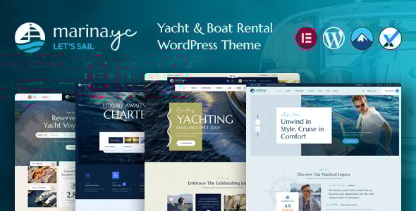 Marina – 游艇俱乐部和租船 WordPress 主题