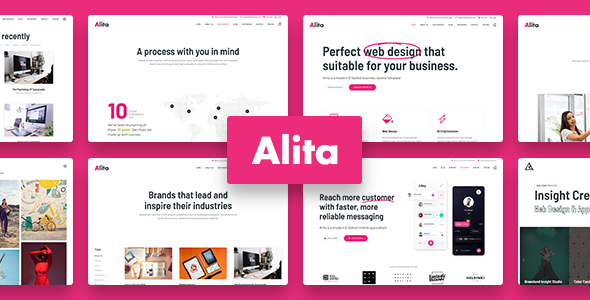 Alita – Web Studio WordPress 主题