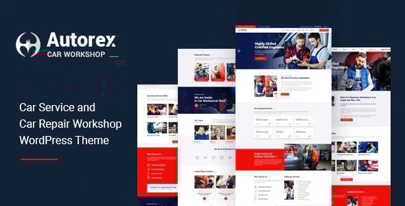 Autorex – 汽车服务和车间WordPress主题