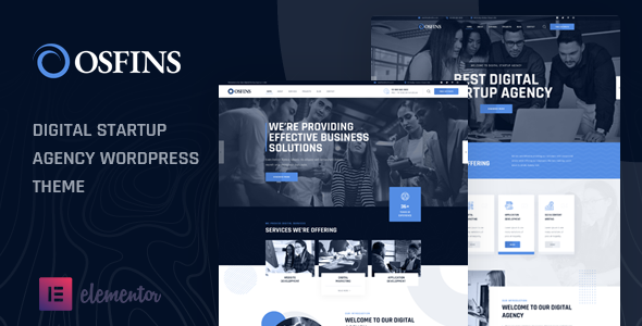 Osfins – 数字创业机构 WordPress 主题