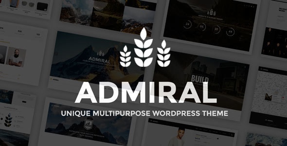 Admiral – 独特的多用途 WordPress 主题