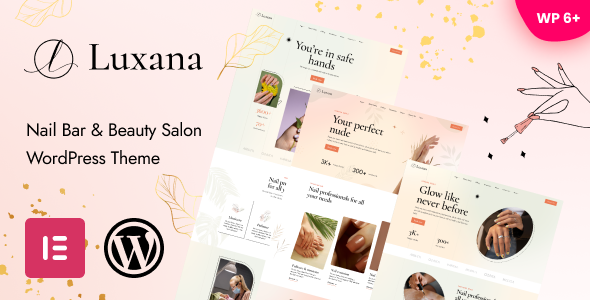 Luxana – 美甲吧和美容院WordPress主题