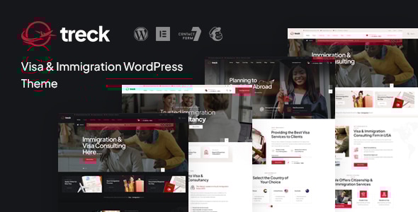 Treck – 移民和签证咨询 WordPress 主题