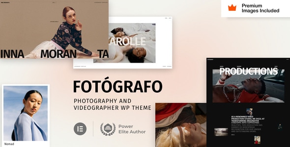 Fotógrafo – 摄影摄像师 WordPress 主题