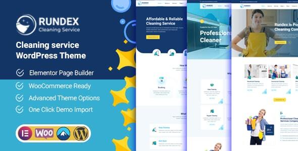 Rundex – 清洁服务 WordPress 主题