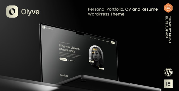 Olyve – 个人作品集 WordPress 主题