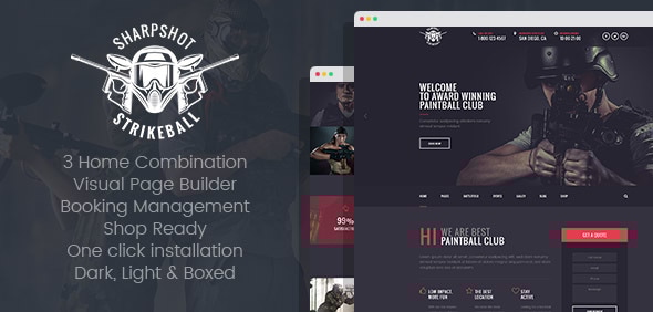 SharpShot – 响应式 WordPress 主题
