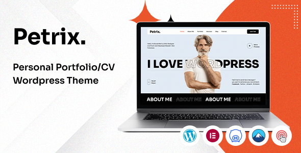 Petrix – 个人作品集 WordPress 主题