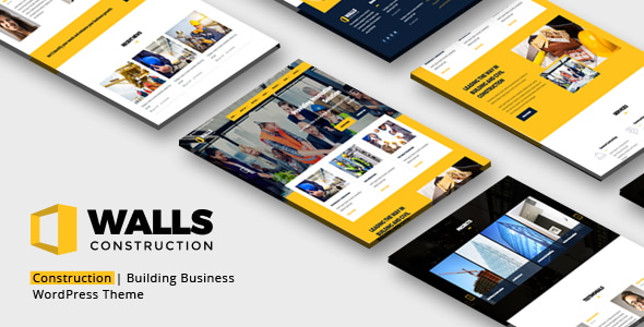 Walls WP – 建筑公司 WordPress 主题