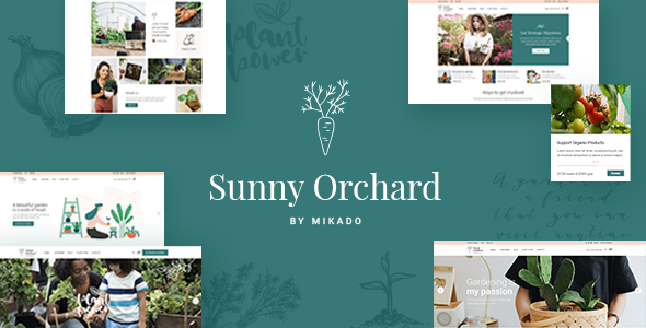 SunnyOrchard – 园林绿化和园艺 WordPress 主题