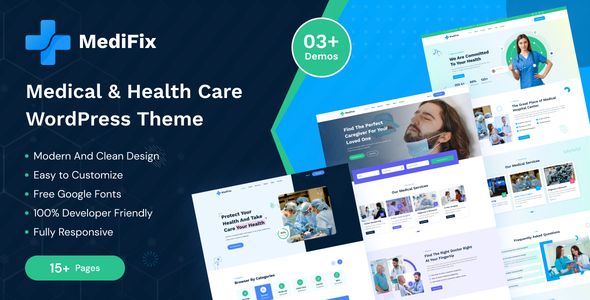 MediFix – 医疗与健康护理WordPress主题