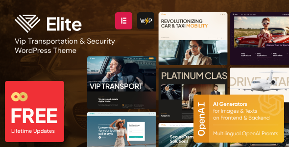 Elite – VIP运输与安全WordPress主题
