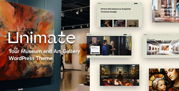 Unimate – 美术馆和博物馆主题