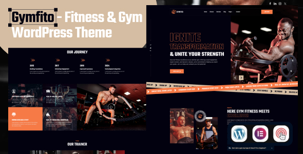 Gymfito – 健身和健身房 WordPress