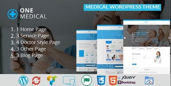 OneMedical – 响应式医疗 WordPress 主题