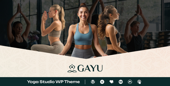 Gayu – 瑜伽 WordPress 主题