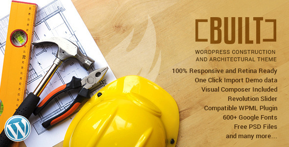 建造 |建筑业务 WordPress 主题