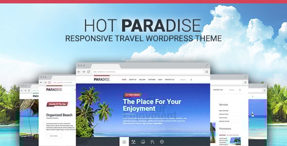 Hot Paradise – 响应式旅行主题