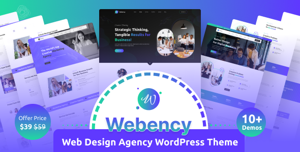 Webency – 网页设计机构 WordPress 主题