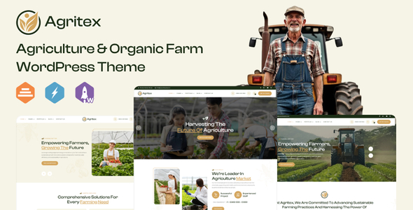 Agritex – 农业与有机农场WordPress主题