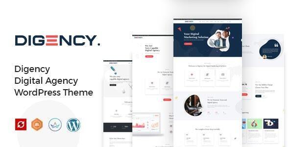 Digency – 多用途投资组合 WordPress 主题