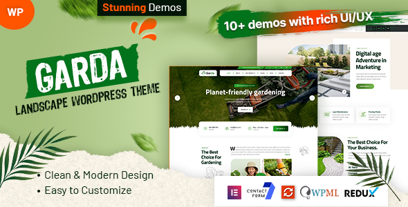 Garda – 园艺 WordPress 主题