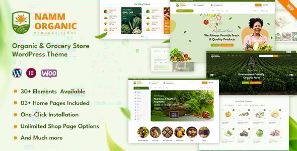 Namm – 杂货店 WordPress 主题