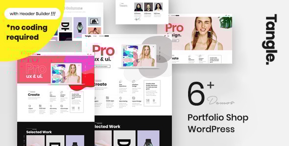 Tangle – 投资组合和代理 WordPress 主题