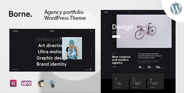 Borne – Agency Portfolio WordPress 主题