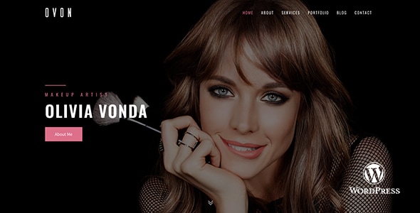 Ovon – 化妆师 WordPress 主题