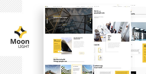 月光 – 建筑、装饰和室内设计 WordPress 主题