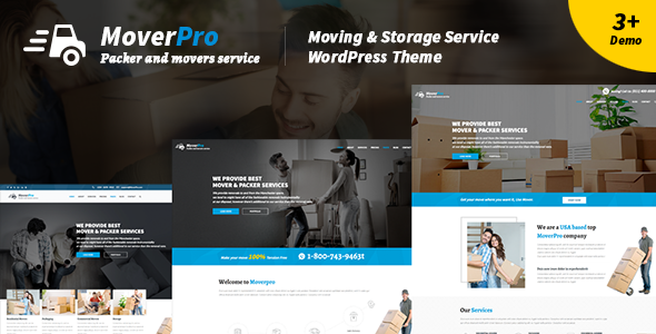 Mover Pro – Packers  Movers的WordPress主题
