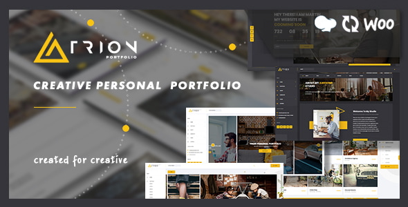 Trion – Portfolio WordPress 主题