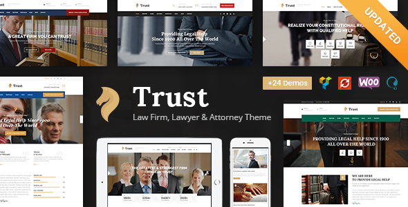 Trust Business – 律师和律师 WordPress 主题
